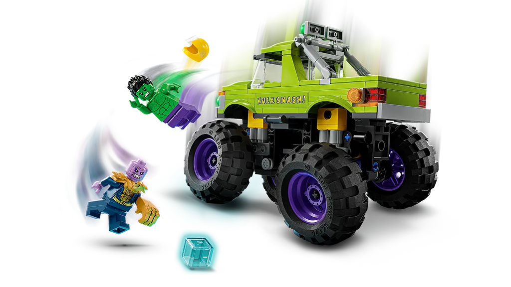 Lego Marvel - The Hulk Truck vs Thanos. 76312