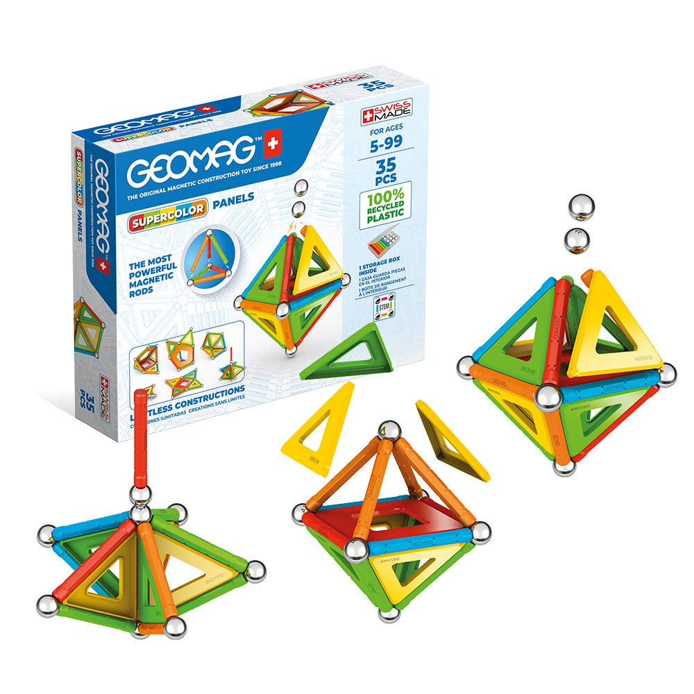 Geomag Classic Panels - 35 piece magnetic construction set