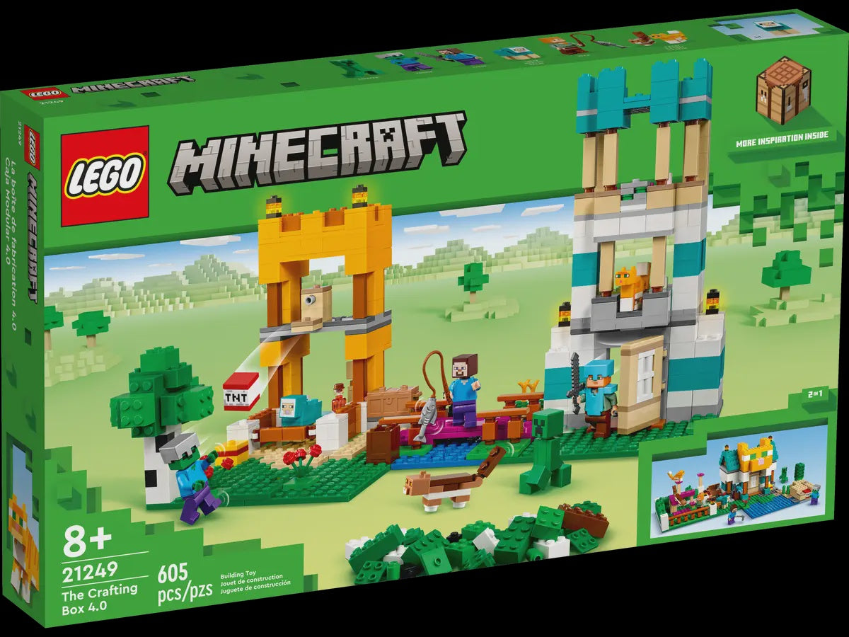 trængsler Prøve Hotellet Lego Minecraft - The Crafting Box 4.0 21249 – Giddy Goat Toys